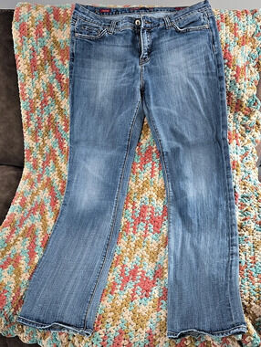 Venice Women's Bootcut Jeans Blue Waist 13